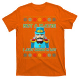 Not A Player I Just Crush A Lot Nutcracker Ugly Christmas Sweater T-Shirt