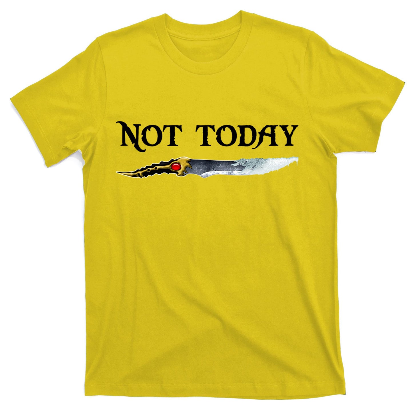 Not Today GOT Sword T-Shirt