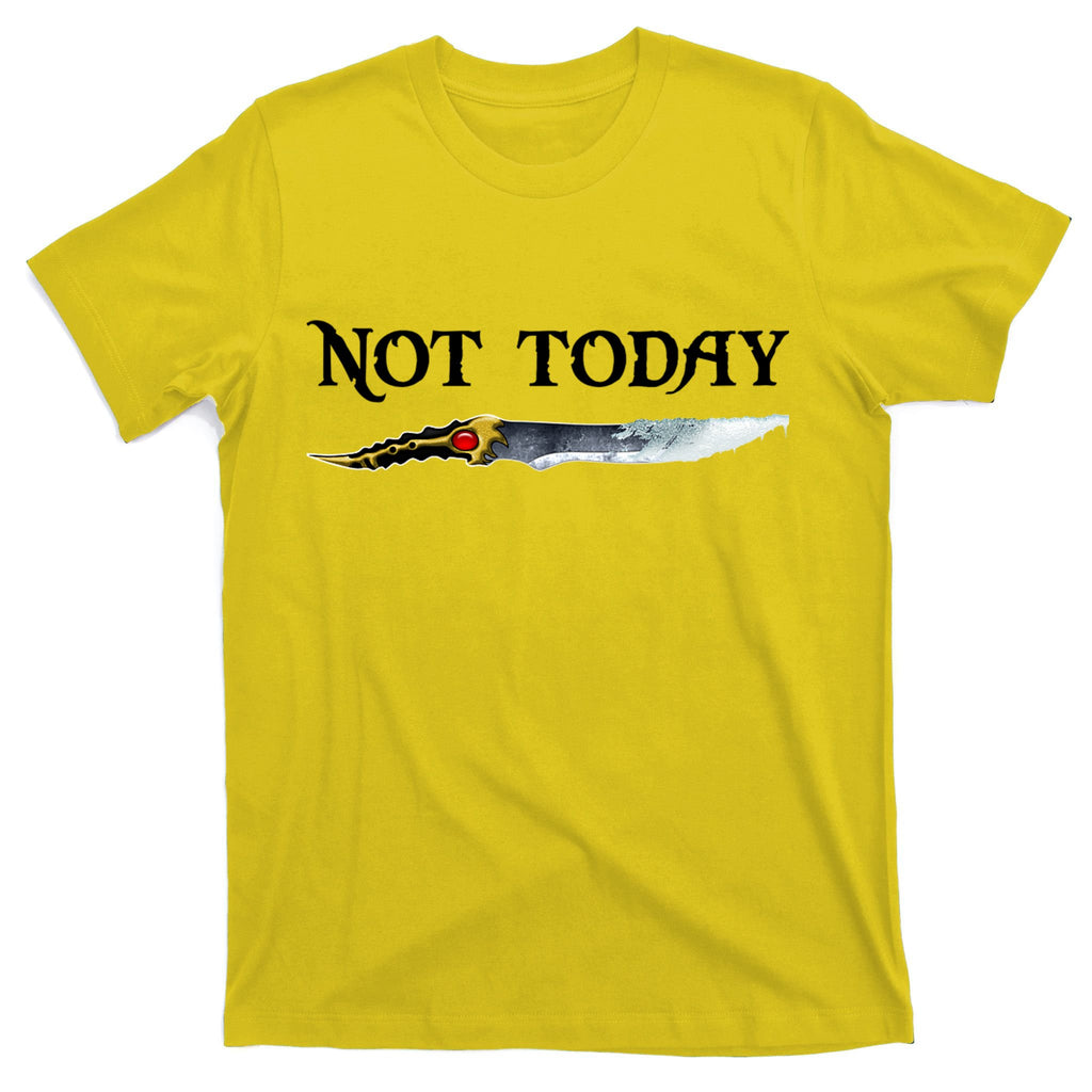 Not Today GOT Sword T-Shirt
