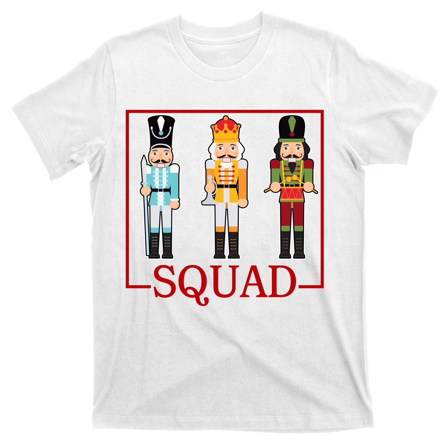 Nutcracker Squad Funny Christmas T-Shirt
