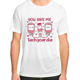 Nurse Valentine Icu Nurse Adult ChromaSoft Performance T-Shirt