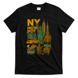 New York City Statue Of Liberty Melting T-Shirt