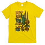 New York City Statue Of Liberty Melting T-Shirt