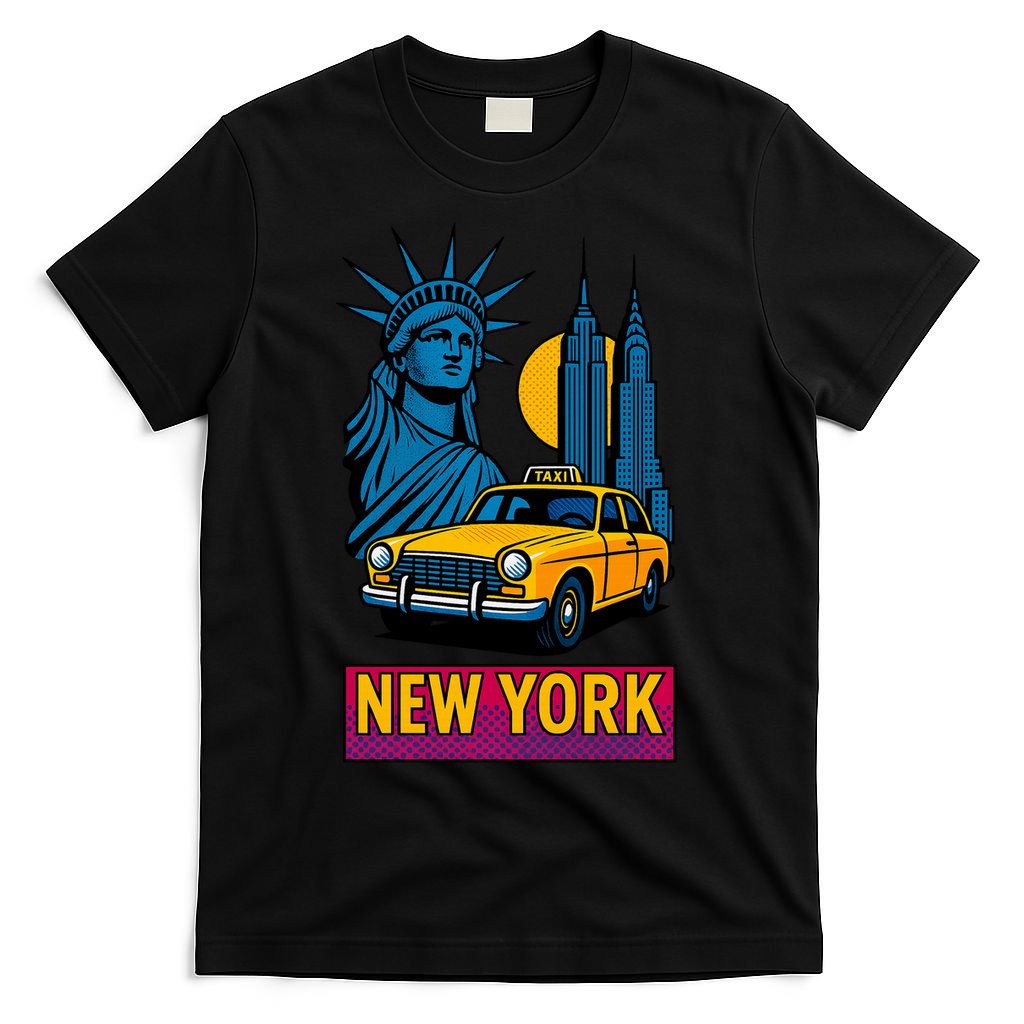 New York Retro Style T-Shirt