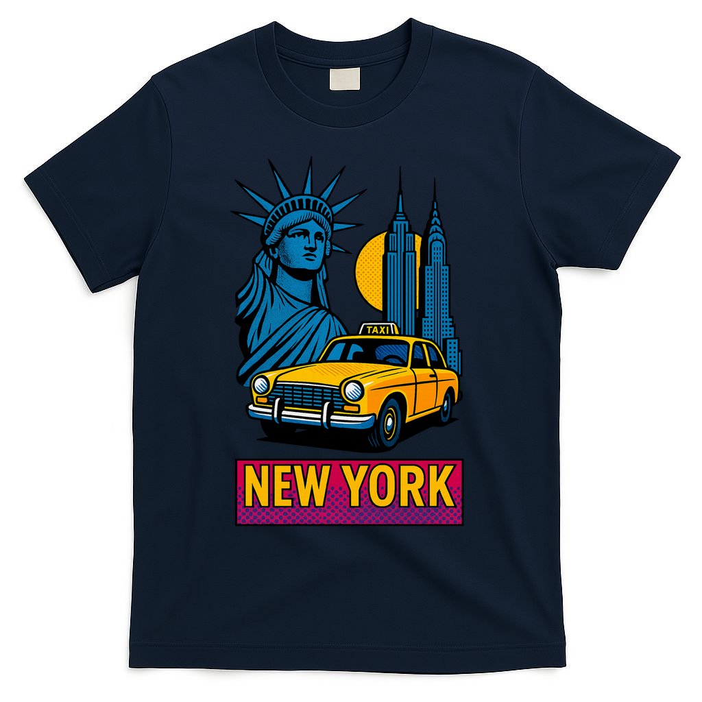 New York Retro Style T-Shirt