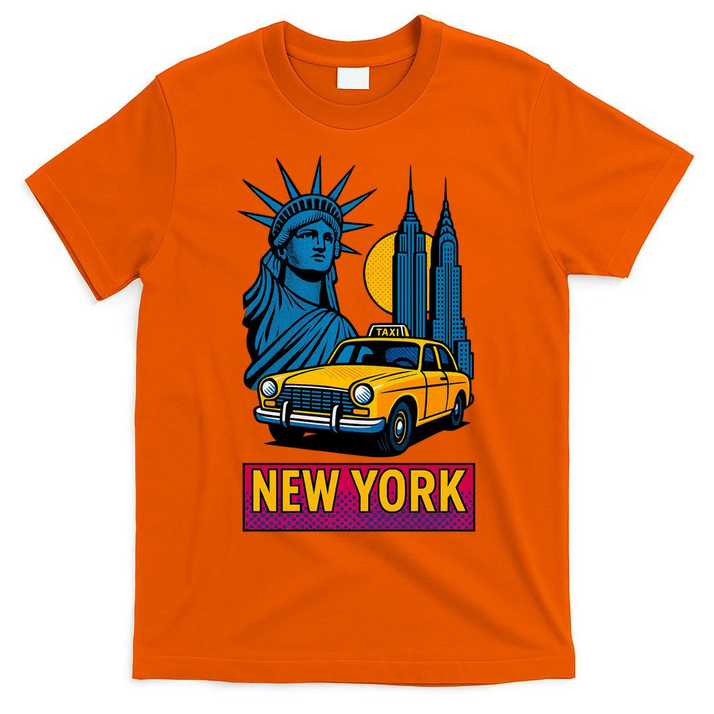 New York Retro Style T-Shirt