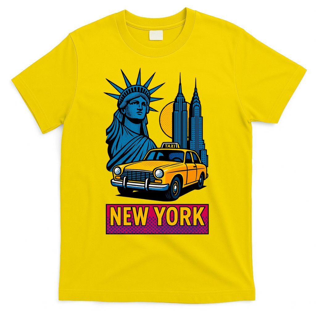 New York Retro Style T-Shirt