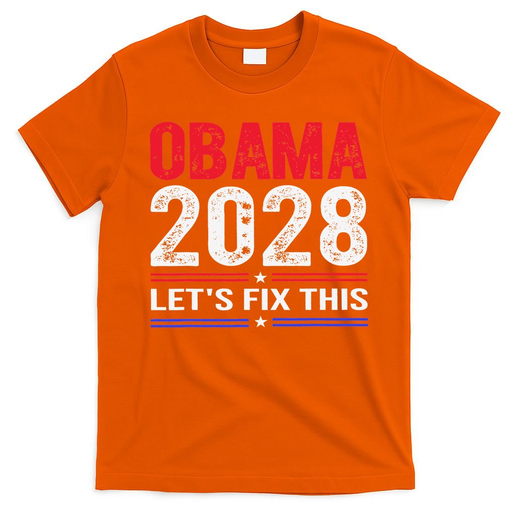 Obama 2028 Lets Fix This T-Shirt