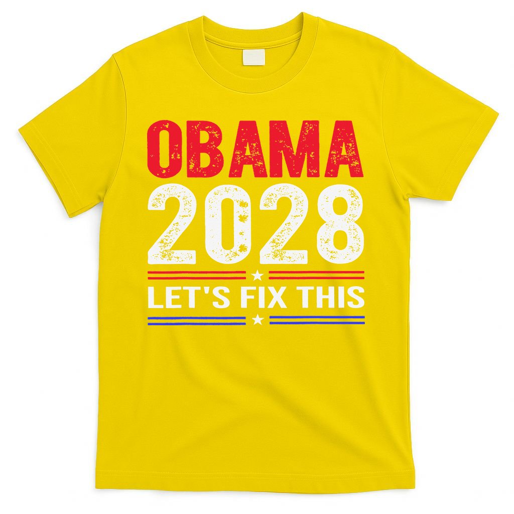 Obama 2028 Lets Fix This T-Shirt
