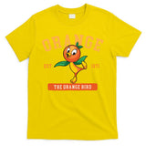 Orange Bird Beach Summer Vacation Flower And Garden T-Shirt