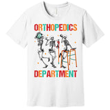 Orthopedics Departt Funny Skeleton Ortho Squad Nurse Rn Gift Premium T-Shirt