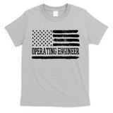 Operating Engineer USA Flag T-Shirt