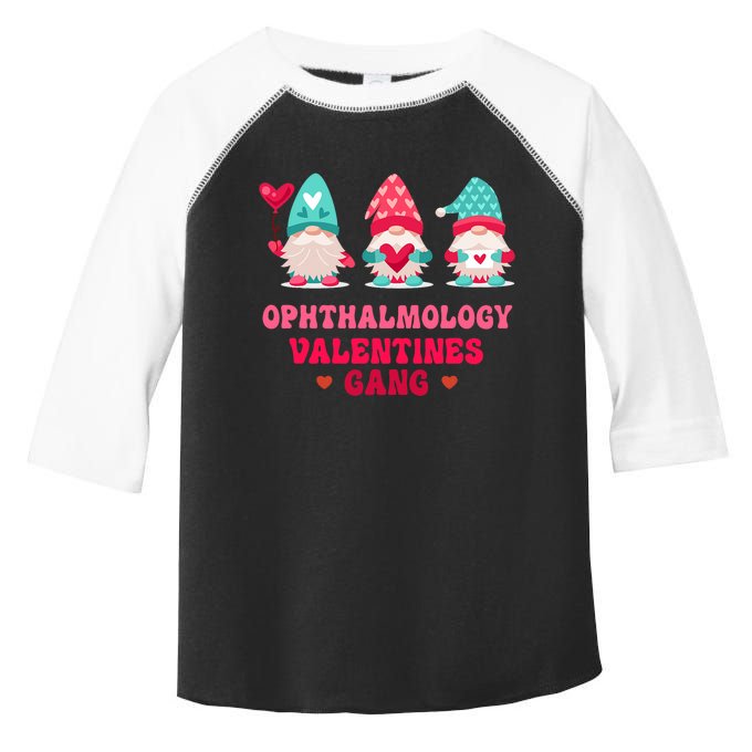 Ophthalmology Gnomes Nurse Valentines Day Toddler Fine Jersey T-Shirt