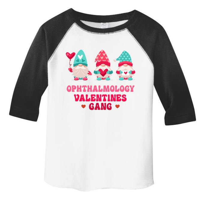 Ophthalmology Gnomes Nurse Valentines Day Toddler Fine Jersey T-Shirt