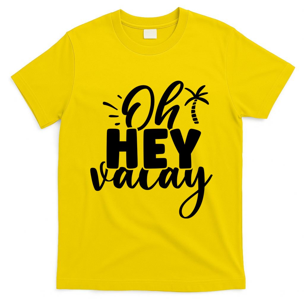 Oh Hey Vacay Palm Tree Summer T-Shirt