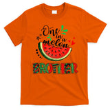 One In A Melon Brother Watermelon Family Matching Summer T-Shirt