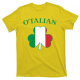 O Italian Clover St Patrick's Day T-Shirt