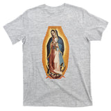 Our Lady De Guadalupe Mary Mother Of God Christian Catholics Rosary T-Shirt
