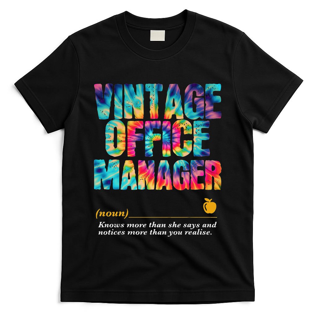 Office Manager Appreciation Week Back To School T-Shirt