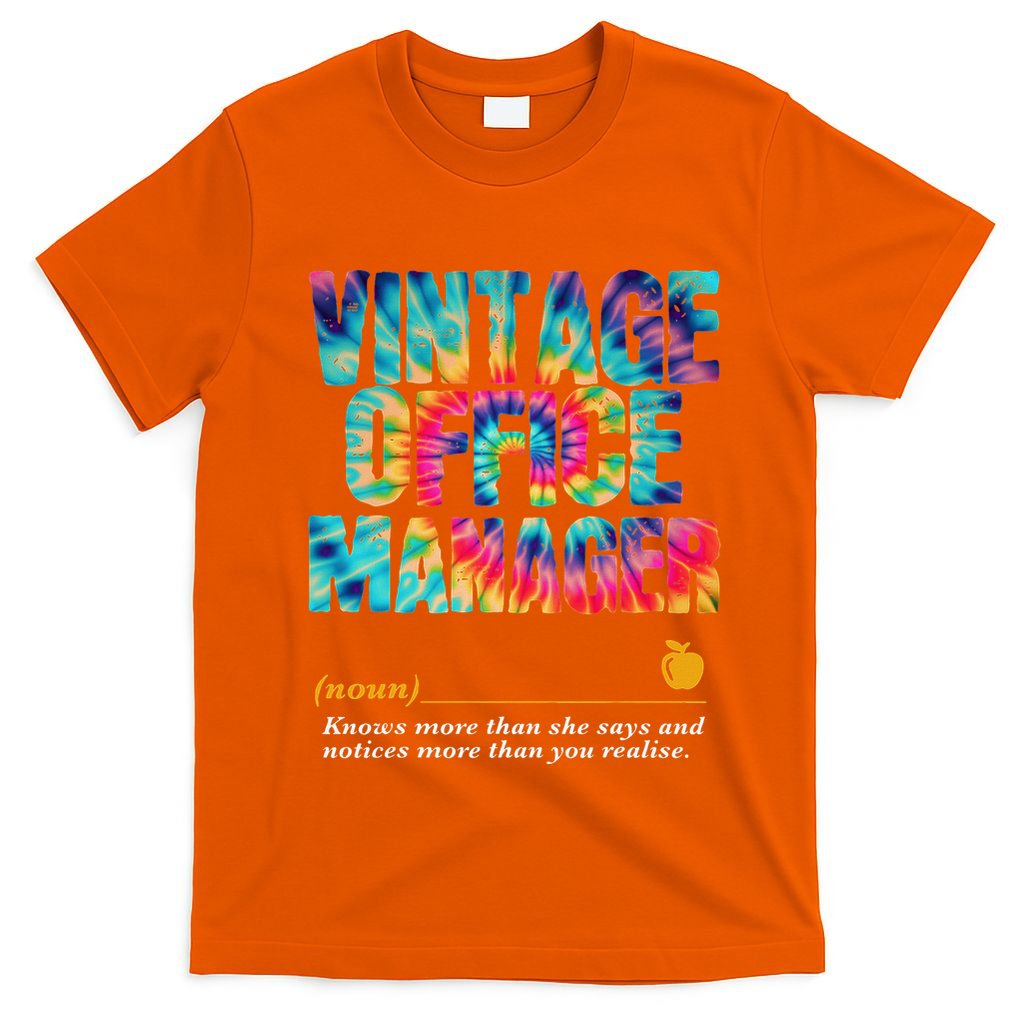 Office Manager Appreciation Week Back To School T-Shirt