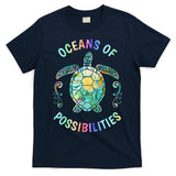 Oceans of Possibilities Summer Reading 2022 Librarian Whale T-Shirt