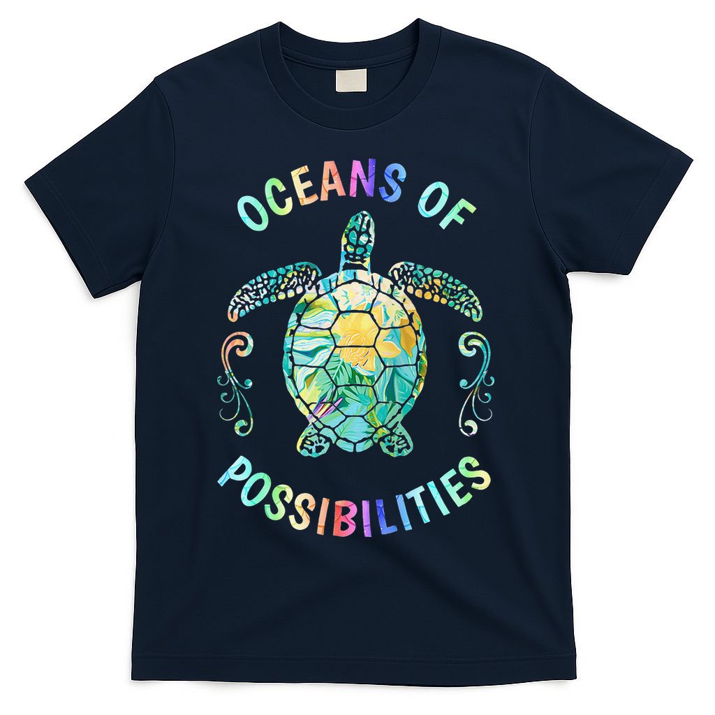Oceans of Possibilities Summer Reading 2022 Librarian Whale T-Shirt