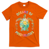 Oceans of Possibilities Summer Reading 2022 Librarian Whale T-Shirt