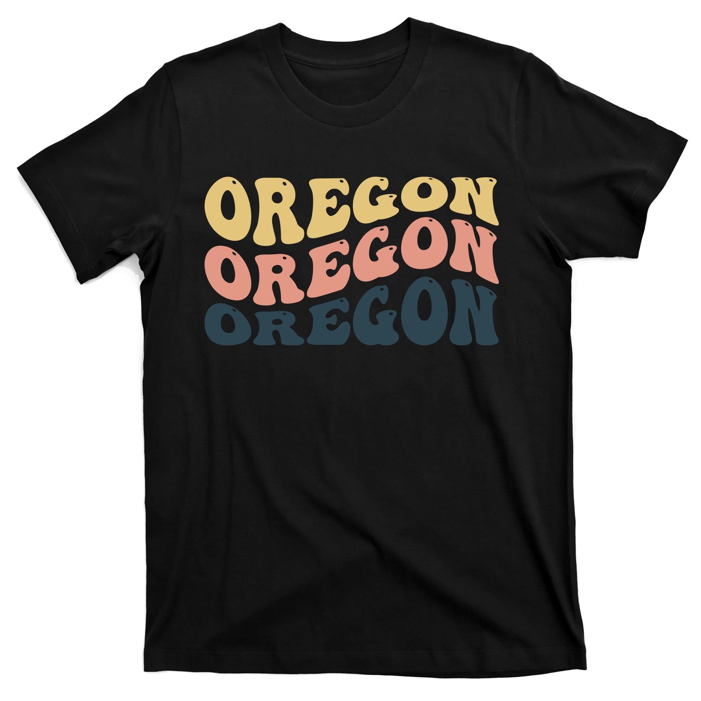Oregon Retro Waves T-Shirt
