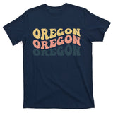 Oregon Retro Waves T-Shirt
