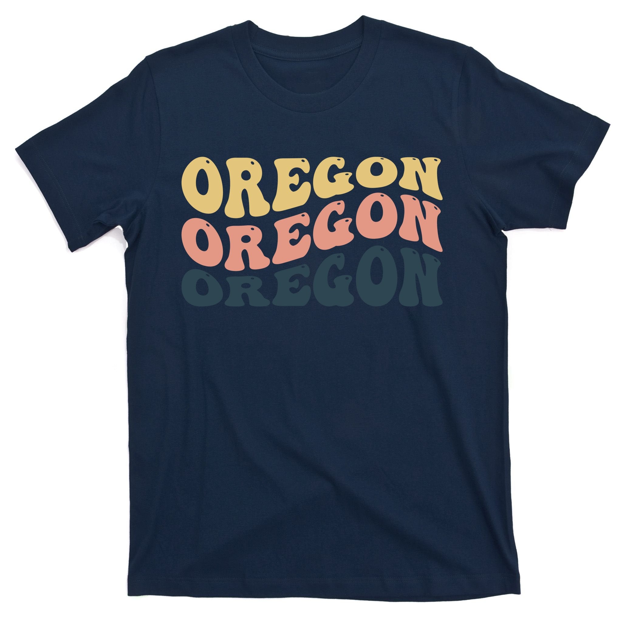 Oregon Retro Waves T-Shirt