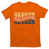 Oregon Retro Waves T-Shirt
