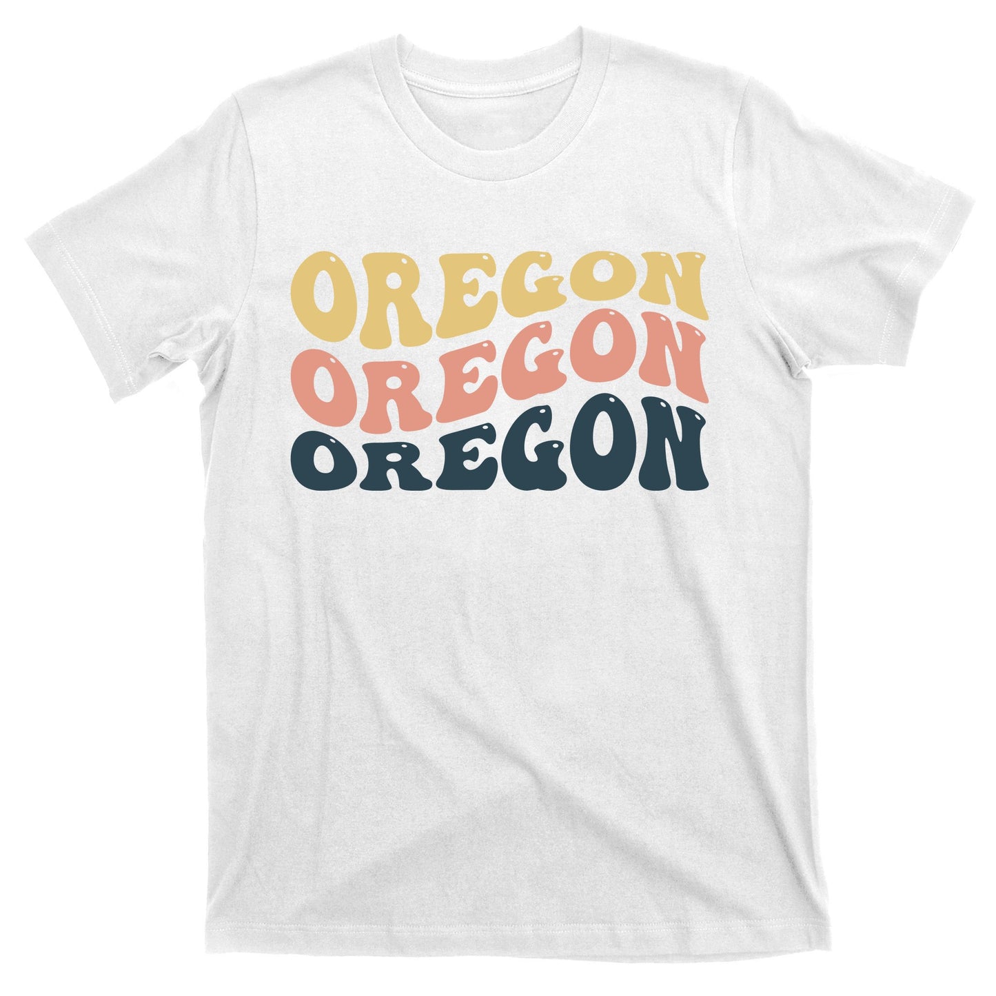 Oregon Retro Waves T-Shirt