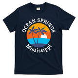Ocean Springs Beach Mississippi Summer Vacation Souvenir T-Shirt