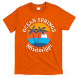 Ocean Springs Beach Mississippi Summer Vacation Souvenir T-Shirt
