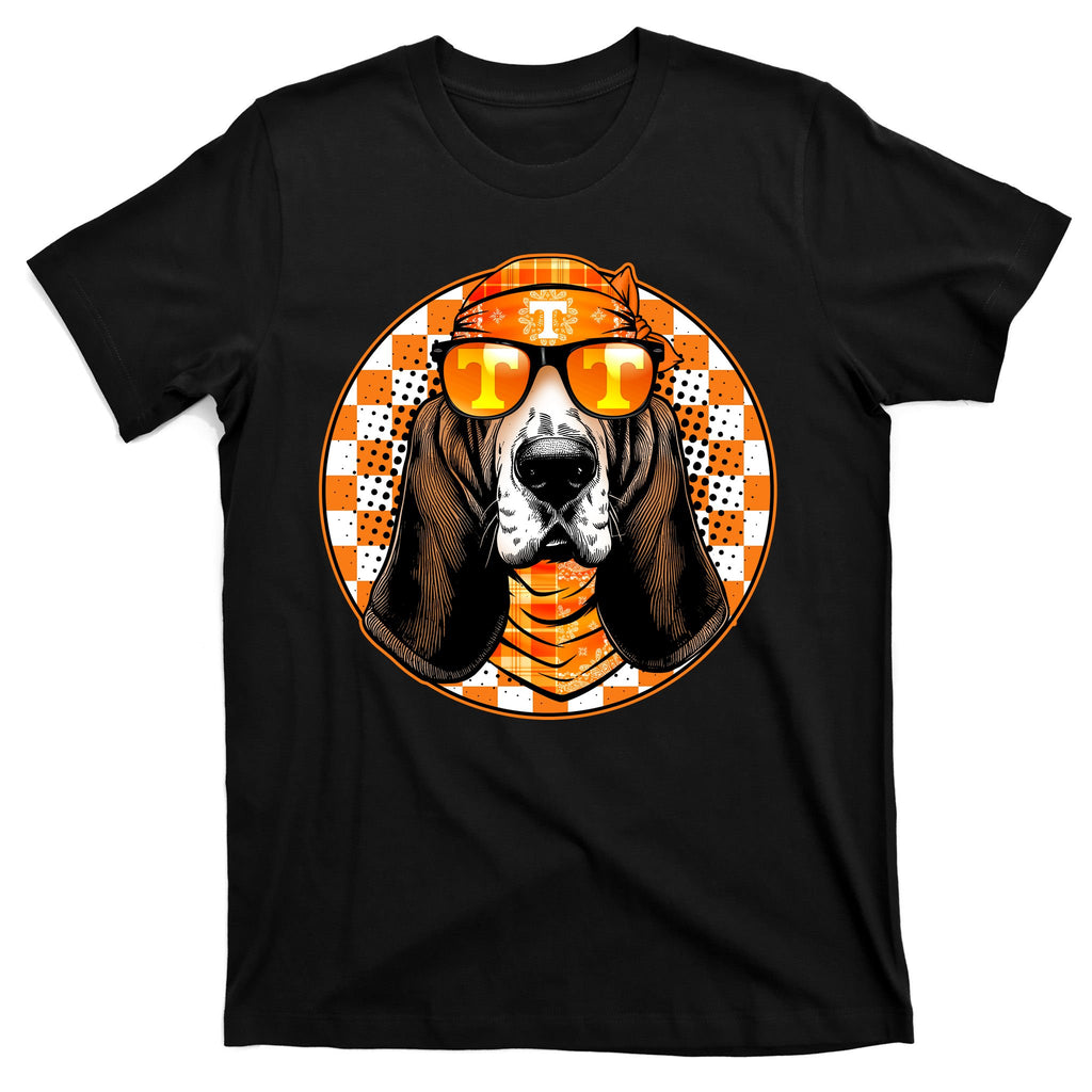 Orange Tennessee Hound College Football Sports Fan T-Shirt