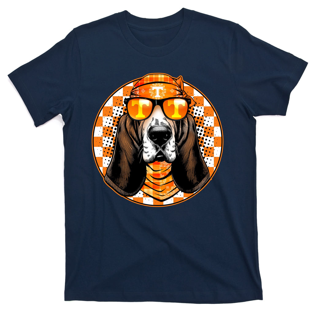 Orange Tennessee Hound College Football Sports Fan T-Shirt