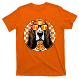 Orange Tennessee Hound College Football Sports Fan T-Shirt