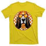 Orange Tennessee Hound College Football Sports Fan T-Shirt