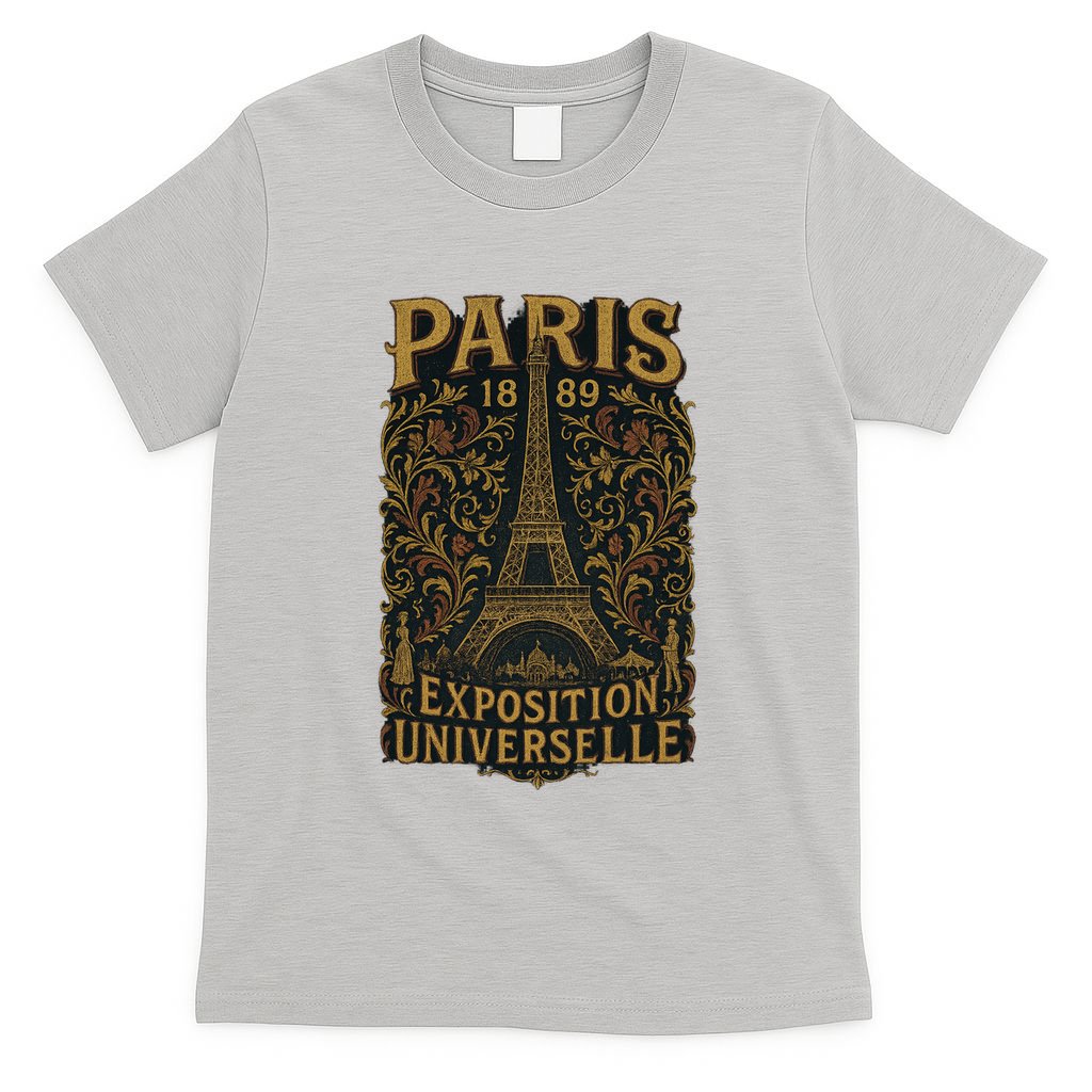 Paris 1889 Eiffel Tower World’s Fair T-Shirt