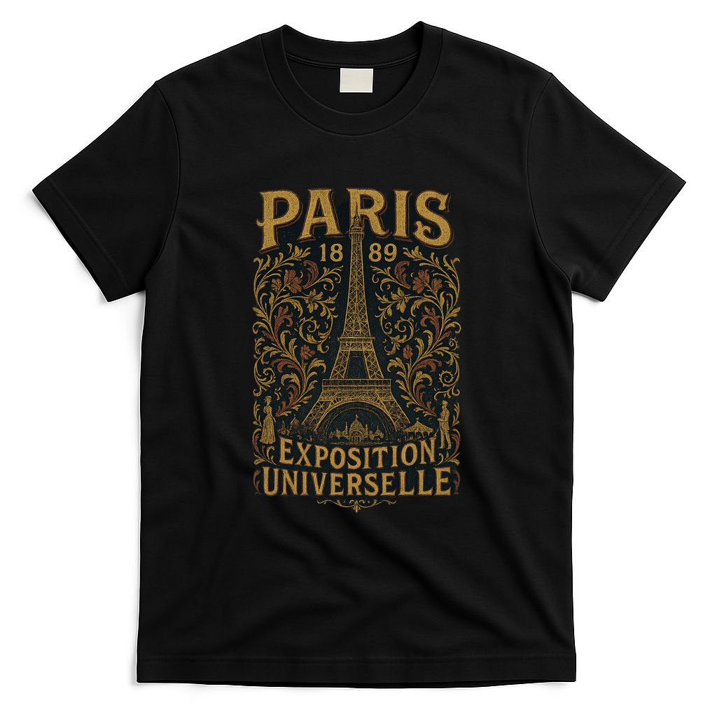 Paris 1889 Eiffel Tower World’s Fair T-Shirt