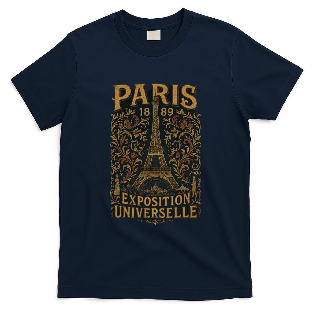 Paris 1889 Eiffel Tower World’s Fair T-Shirt
