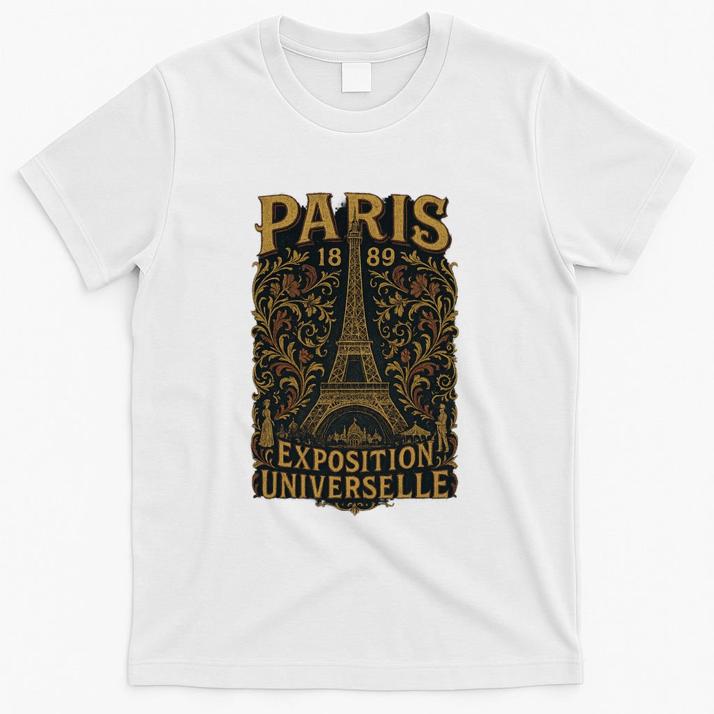 Paris 1889 Eiffel Tower World’s Fair T-Shirt