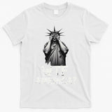 Patriotic 4th Of July Statue Of Liberty WTF America T-Shirt