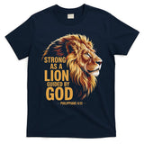 Philippians 413 Religious Lion Strengthens Christian T-Shirt