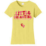 Pregnancy Announcement Little Valentine In The Making Women's T-Shirt