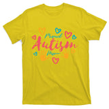 Proud Autism Mom Handprints T-Shirt