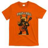 Paws And Roll French Bulldog Funny T-Shirt