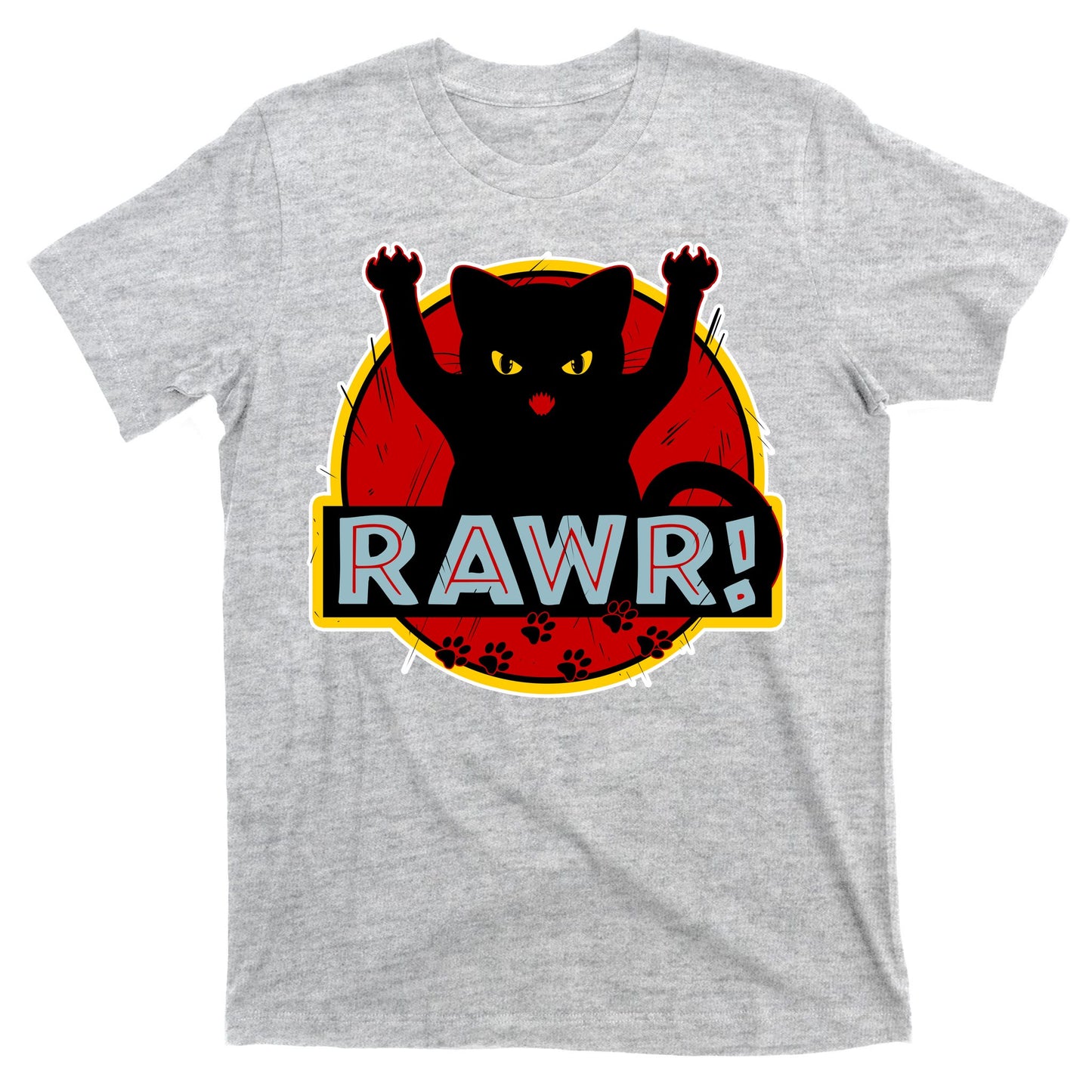 Parody Cat Rawr Logo T-Shirt