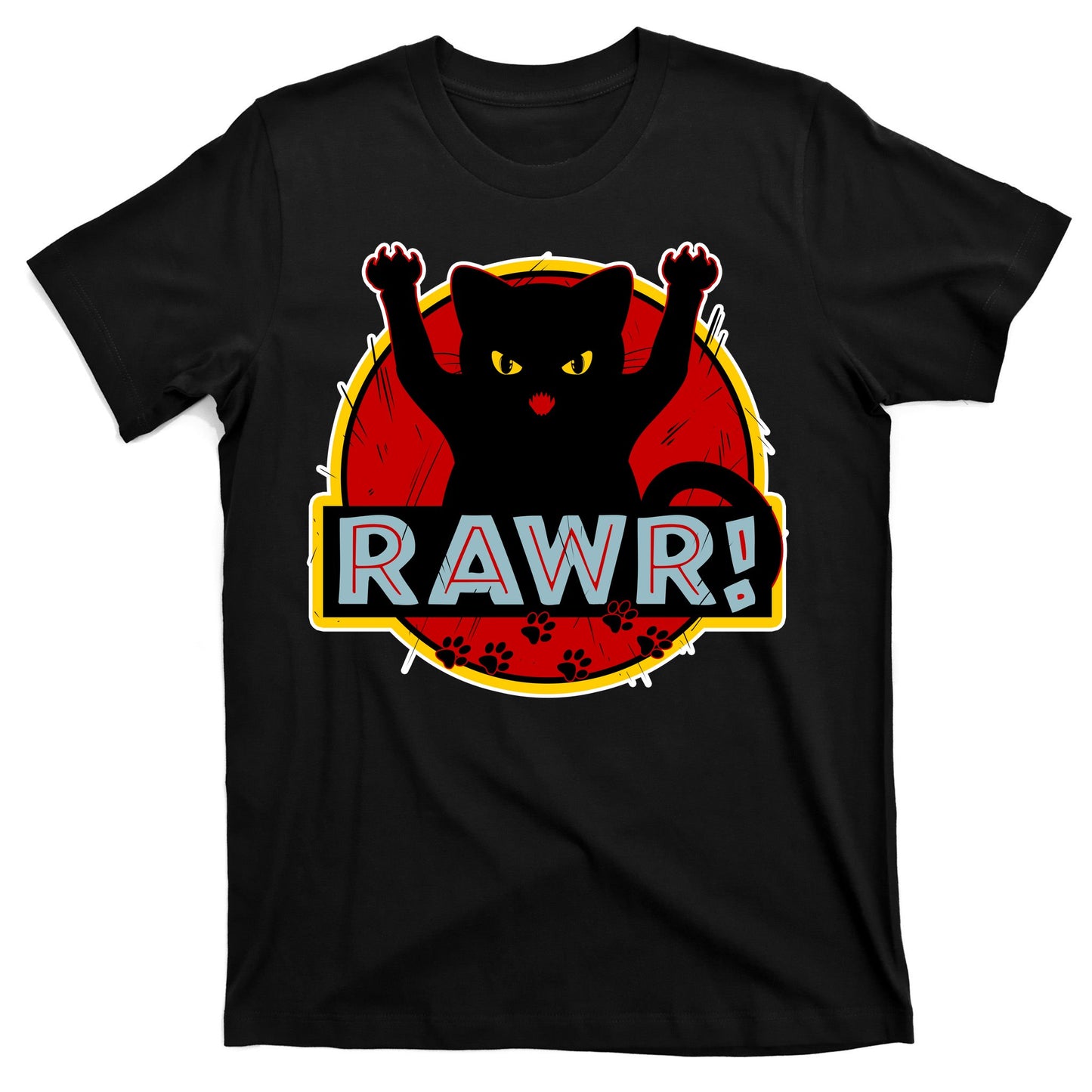 Parody Cat Rawr Logo T-Shirt