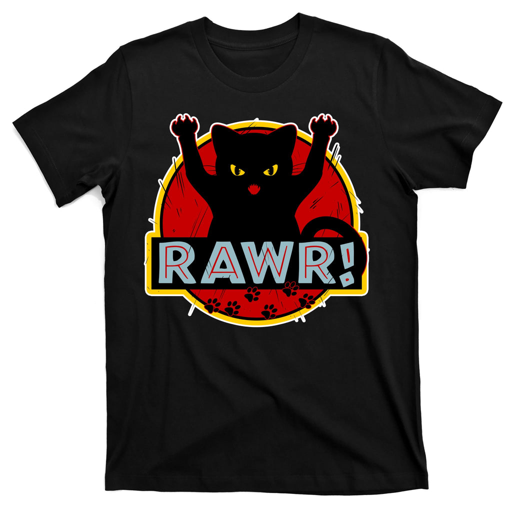 Parody Cat Rawr Logo T-Shirt